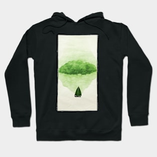 GREEN LEAF BOAT Hoodie